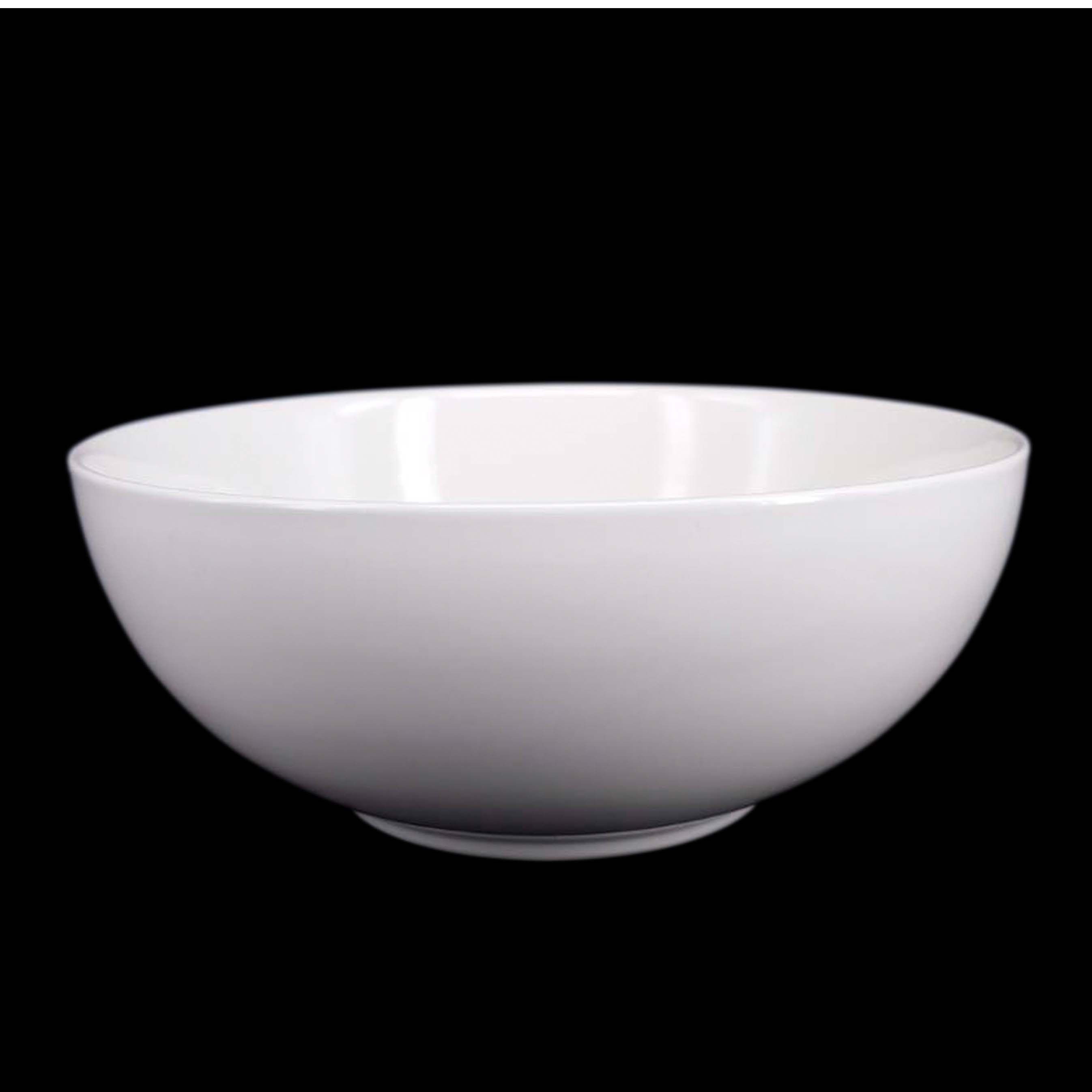 大同磁器 象牙強化  7吋湯碗 S001